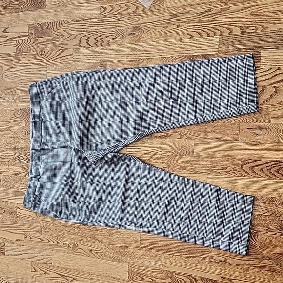 (16) Merona Stretch Tartan Trousers Slim Fit Business Casual Straight Leg - Picture 1 of 8